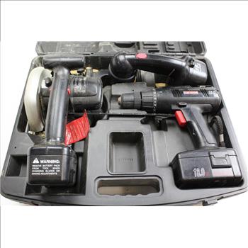 Craftsman Power Tools & Coleman Powermate Worklight; 3 Pieces