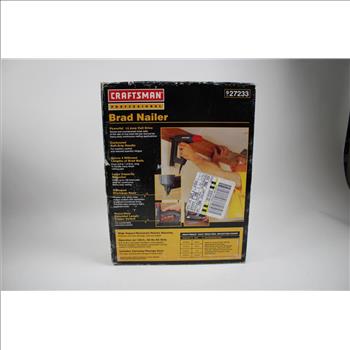 Craftsman Powerful Coil Drive Brad Nailer
