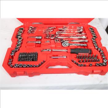 Craftsman Rachet Wrench Tool Set With Hard Case 100+ Pieces