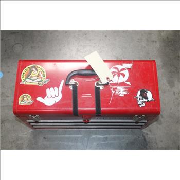 Craftsman Red Stool Storage Box