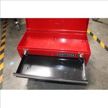 Craftsman Red Stool Storage Box