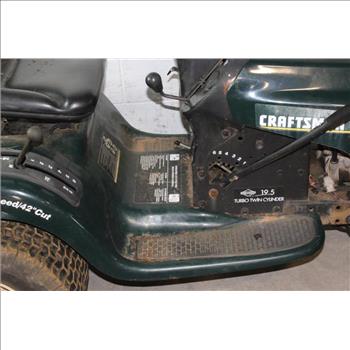 Craftsman Ride-On Lawn Mower