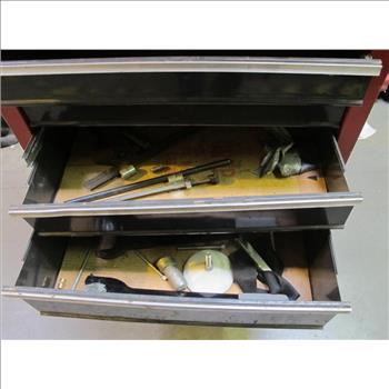 Craftsman Rolling Tool Chest W/2nd Tool Chest On Top; 15+ Pieces