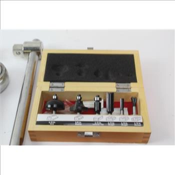 Craftsman Router Bit Set, Milwaukee Drill Bit Set, & More; 5+ Pieces
