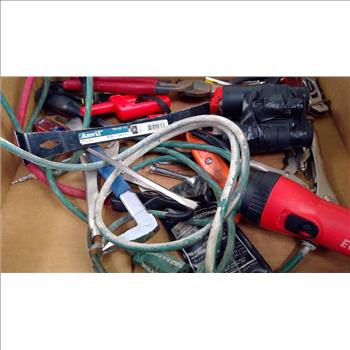 Craftsman Screwdriver, Anvil Pry Bar, Klein Tools Cable Cutter, And More
