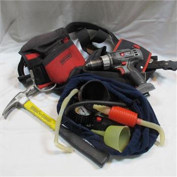 Craftsman Tool Belt, Porter Cable Cordless Drill And More, 5+ Pieces