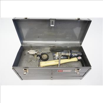 Craftsman Tool Box, Craftsman Hand Drill  And More