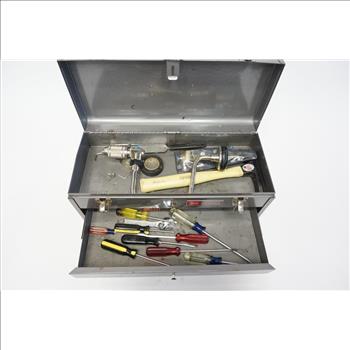 Craftsman Tool Box, Craftsman Hand Drill  And More