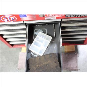 Craftsman Tool Box With Assorted Tools  10+ Pieces