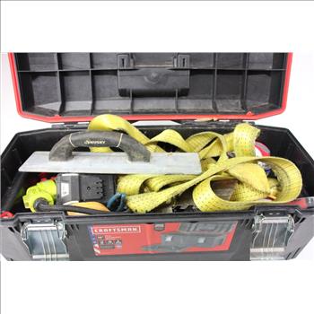 Craftsman Tool Box With Misc Tools, 3+ Pieces