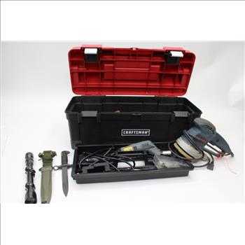 Craftsman Tool Box With Tools, 10+ Items