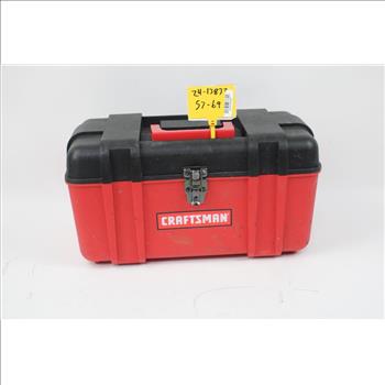 Craftsman Tool Box With Tools