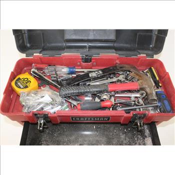 Craftsman Tool Box With Tools, 40+ Pieces