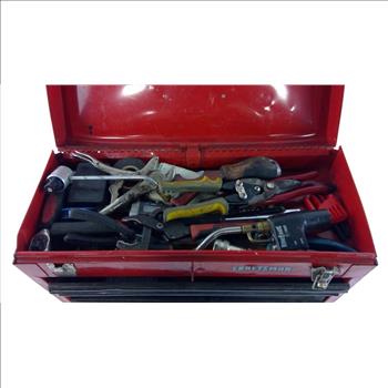 Craftsman Tool Chest With Assorted Tools
