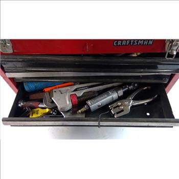 Craftsman Tool Chest With Assorted Tools