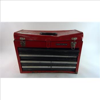 Craftsman Tool Chest With Assorted Tools