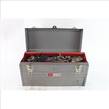 Craftsman Toolbox With Hand Tools, 20+ Pieces