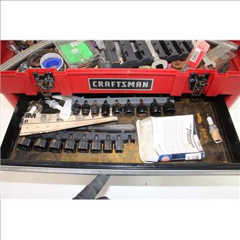 Craftsman Toolbox With Tools, 15+ Pieces