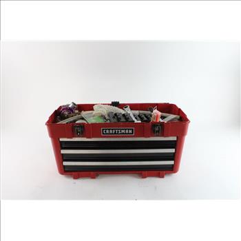 Craftsman Toolbox With Tools, 15+ Pieces