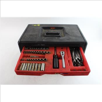 Craftsman Toolbox With Wrenches, Ratchets, And More, 20+ Pieces