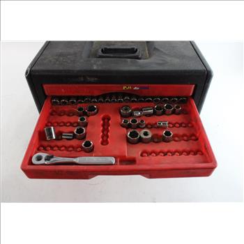 Craftsman Toolbox With Wrenches, Ratchets, And More, 20+ Pieces
