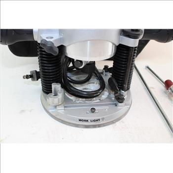 Craftsman Variable Speed Plunge Base Router With Interactive Digital Control