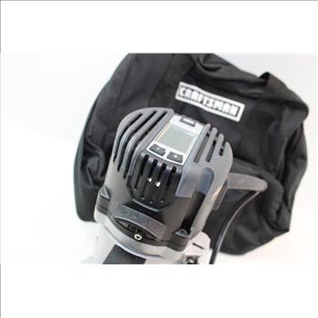 Craftsman Variable Speed Plunge Base Router With Interactive Digital Control