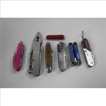 Craftsman, XGear, And More Folding Knives, 12 Pieces