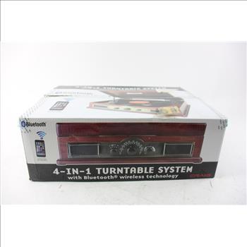 Craig 4-in-1 Turntable System With Bluetooth, CD695