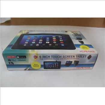 Craig CMP773-BUN 9 Inch Tablet With Keyboard And Case