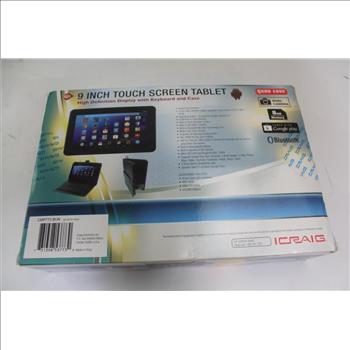 Craig CMP773-BUN 9 Inch Tablet With Keyboard And Case