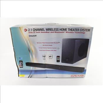 Craig Wireless Home Theater System