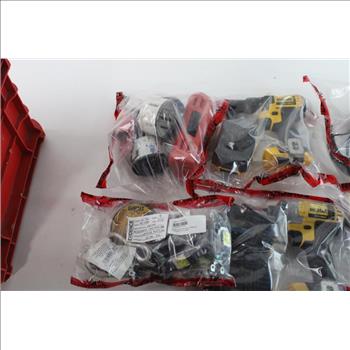 Crate With Hand Tools, Drills & More, 15+ Pieces