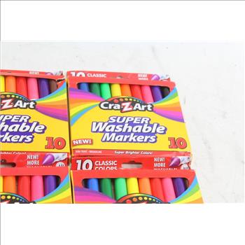 Crayola / Cra-Z-Art Markers, Color Pencils: 7 Items