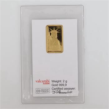 Credit Suisse Fine Gold 2g Bar