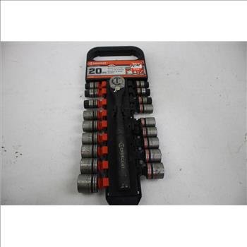 Crescent Socket Wrench Set, Husky Stubby Set, Power Torque Extraction Set, 3 Pieces