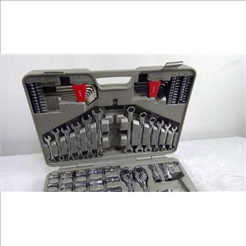 Crescent Tool Set With Combination Wrenches, Sockets, And More