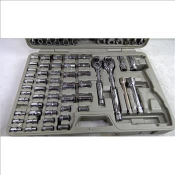 Crescent Tool Set With Combination Wrenches, Sockets, And More