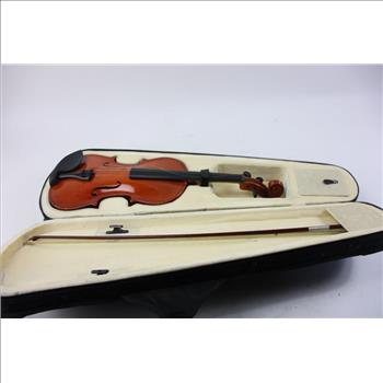 Crescent Violin With Case