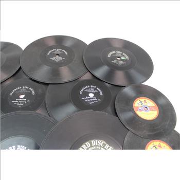 Cricket Alice In Wonderland, Cricket Records Captiain Paul & The Seafaring Band Discs, & More Assorted Vinyl Records; 10+ Pieces