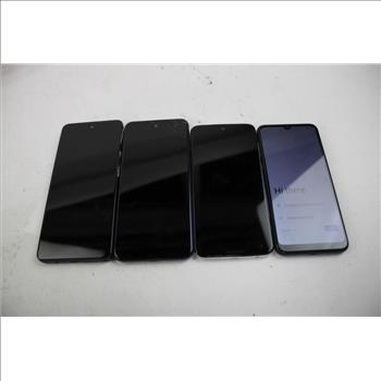 Cricket, Motorola Cell Phone Lot, 4 Pieces, Sold For Parts