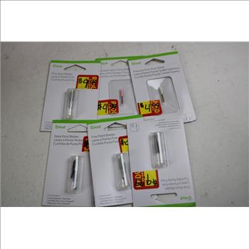 Cricut Vinyl Starter Kit, Brother Embellish Ribbon Printer, Cricut Blades, 8 Pieces