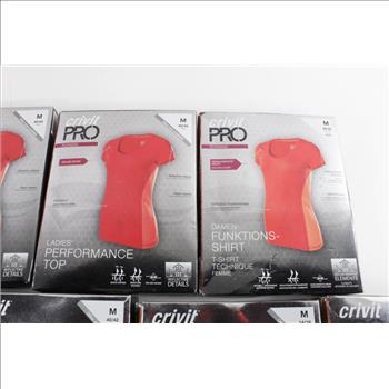 Crivit Pro  Running Trousers And Tops, M, 7 Pieces