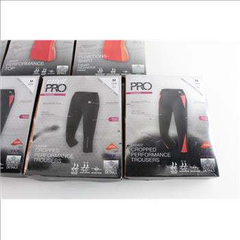 Crivit Pro  Running Trousers And Tops, M, 7 Pieces