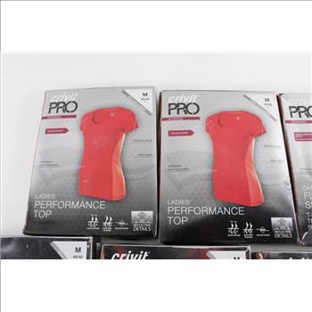 Crivit Pro  Running Trousers And Tops, M, 7 Pieces