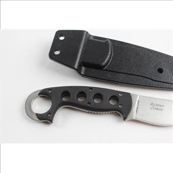CRKT Alaska Cobuk Skinner Fixed Blade Knife With Sheath