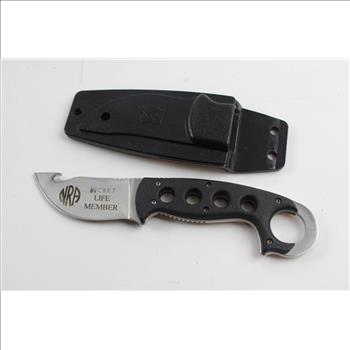 CRKT Alaska Cobuk Skinner Fixed Blade Knife With Sheath