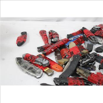 CRKT, Red Dawn, Camillus And Other Knives, 55 Pieces