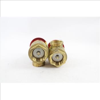 Croker Fire Hose Valves, 2 Pieces