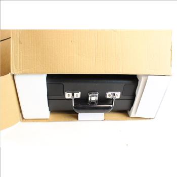 Crosley Cruiser Deluxe Portable Turntable Featuring Built In Bluetooth Speakers